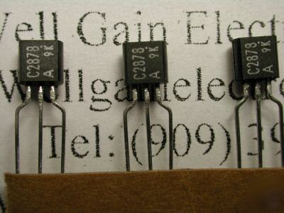 New toshiba 2SC2878A npn transistor to-92 ammo/3K 