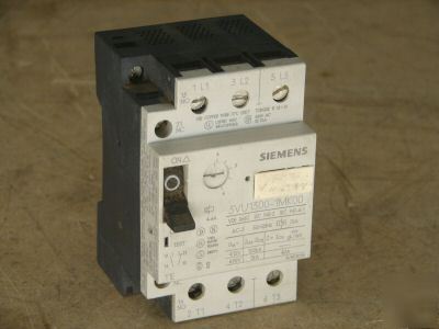 Siemens motor breaker 3VU1300-1MK00 4-6 a