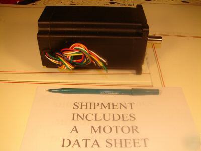 Stepper motor 1810 oz-in 8 wire bipolar or unipolar