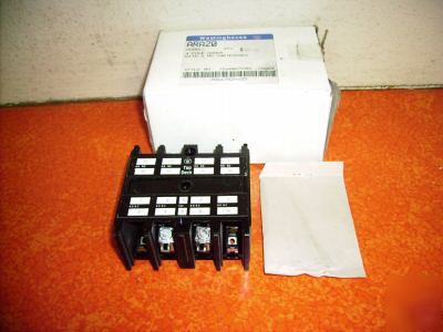 Westinghouse ARA20 4 pole adder contact 600VAC 10 amps