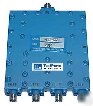 05-01571 4-way power divider 1296 mhz amateur ham band