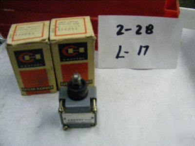 2 cutler hammer E50DS3 limit switch
