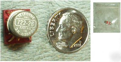 (2 ea) teledyne TO5 mil spec subminiature relay to 1GHZ