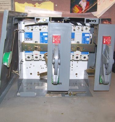 Allen bradley 70 amp 40 amp dual motor feeder bucket 
