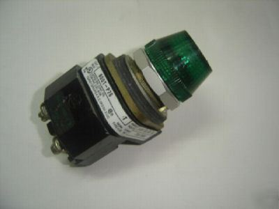 Allen bradley 800T-P26G green 240V pilot light