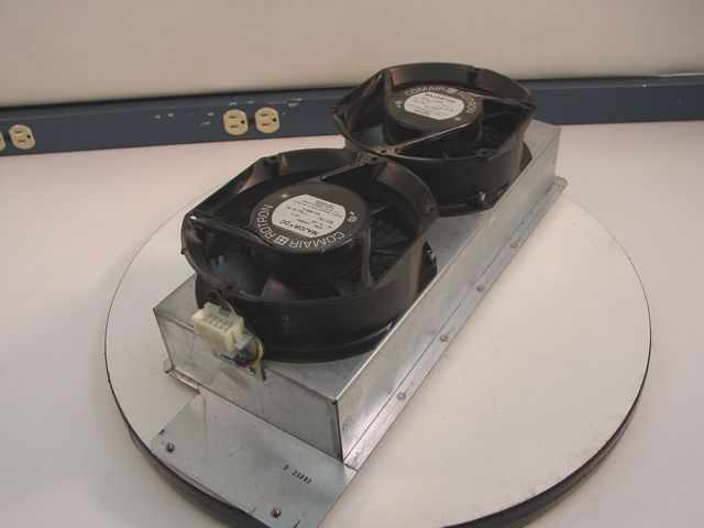 Comair 48 volt dc dual cooling fan air blower rackmount