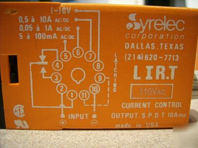 Current control relay ir.t syrelec / crouzet 
