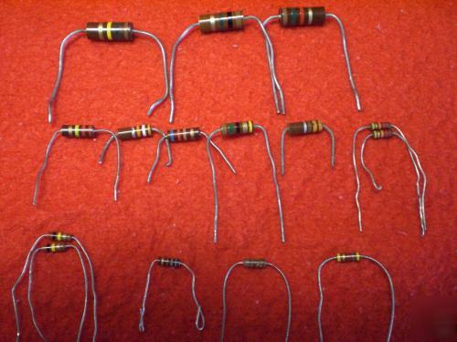 Electronic components, resistors, capacitors, vintage? 