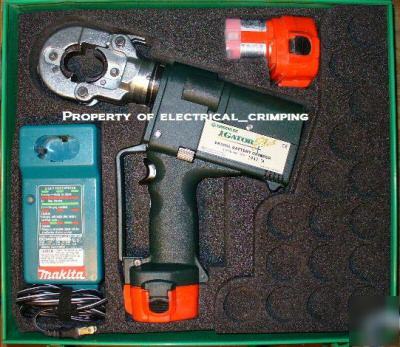 Greenlee EK22GL hydraulic crimper tool burndy t&b die
