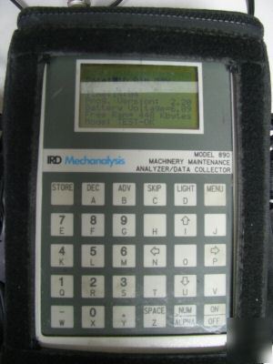 Ird mechanalysis machinery maintenance analyzer - 890