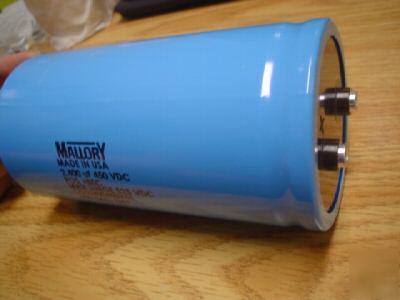 New 450V 2400UF mallory computer grade bus capacitor 