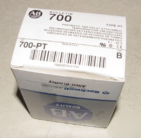 New allen bradley 700-pt relay pneumatic time delay 
