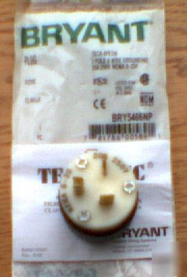 New bryant BRY5466NP 20 amp 250 volt 6-20P plug