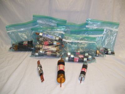 Various class RK5 fuses w/blades 600V from 70A to 200A