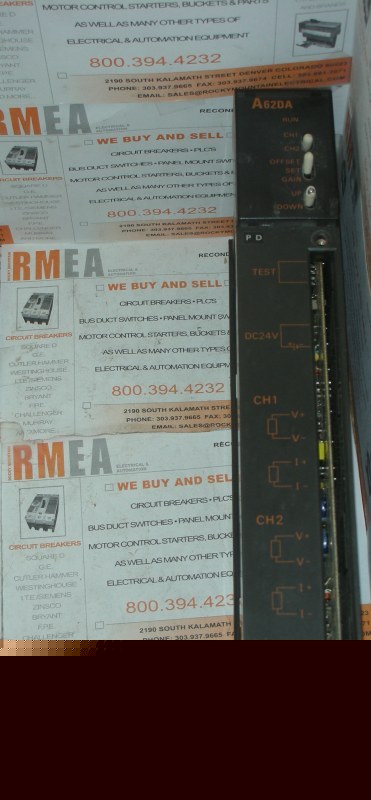 Mitsubishi melsec programmable controller A62DA