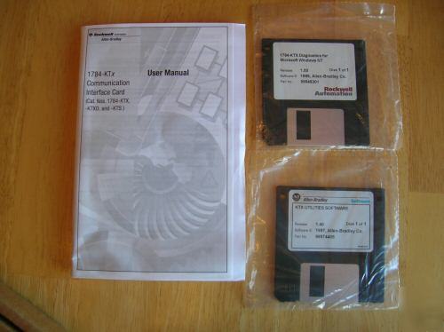 New 1784-ktx communication card dh+ allen bradley serb