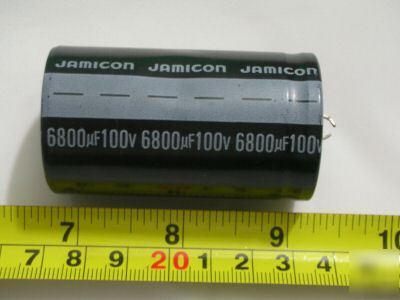 New 5PCS, 100V 6800UF snap in electrolytic capacitors 