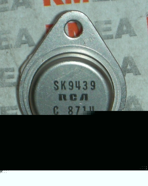 New SK9439 rca aquired from closed factory 