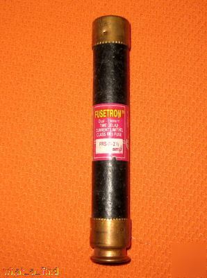 New buss frs-r-2-1/2 fuse FRSR21/2 2 1/2 amp 600 volt