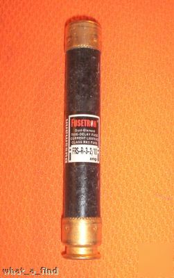 New buss frs-r-3 2/10 fuse fusetron FRSR3 2/10 nnb