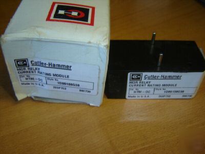 New cutler hammer htm-0C heater module mor relay 