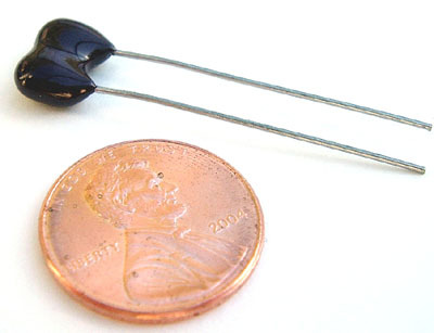 Radial silver dipped mica capacitors ~ 5PF 300V 1% (10)