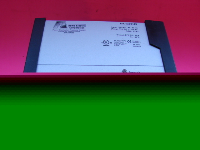 Acme electric power supply dr 1202410 #5694 g