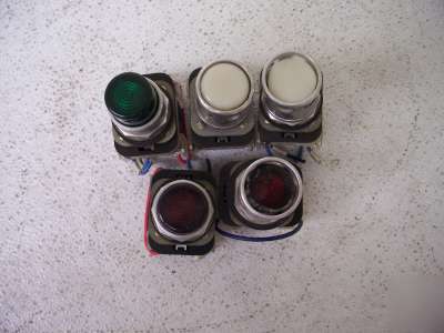 Allen-bradley 800T-QT24/QA24 push buttons lot of 5