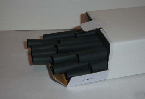 12 feet black 3:1 adh/lined shrink tubing free shipping