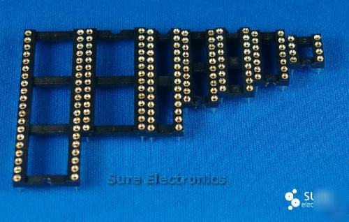 Assorted machine ic sockets,45PCS