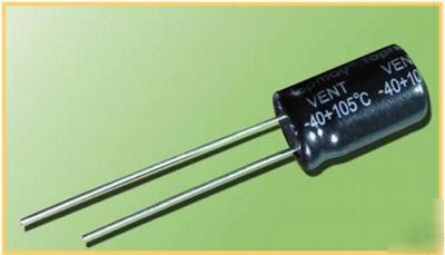 Electrolytic capacitors 25VDC 105Â°c 47UF pack of 25