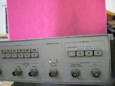 Hewlett packard hp 3717A 70MHZ modulator / demodulator