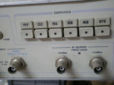 Hewlett packard hp 3717A 70MHZ modulator / demodulator