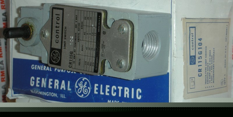 New ge general electric control limit switch CR115G104 