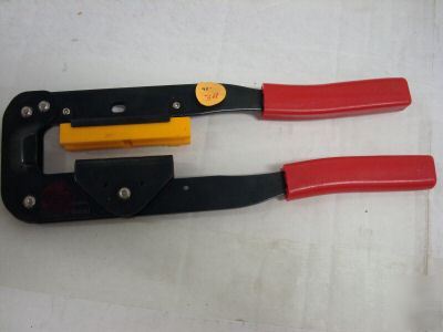 Ribbon cable crimper. sticker #34