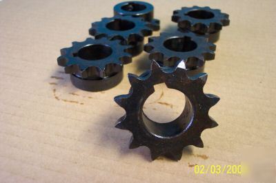 Roller chain sprocket 40B12 1.00 bore 1/4