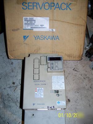 Yaskawa servopack sgdb-20ADG w/0P03A keypad servodrive