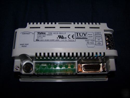 Idec mmi interface hmi plc screen