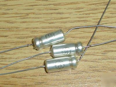 New 2PCS 15V 80UF wet slug tantalum axial capacitors 