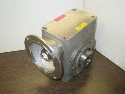 3.63 hp 175 rpm boston / baldor stainless gear reducer