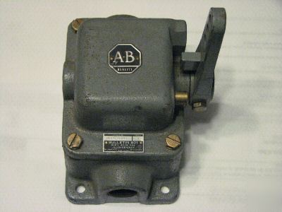 Allen bradely on off switch explosion proof 600 volt