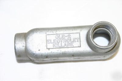Killark 3/4 olb-2 electrolet