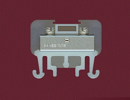 Lot 43 a-b 1492-F1 tublar screw type terminal blocks