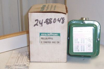 New asco PB11A switch in box