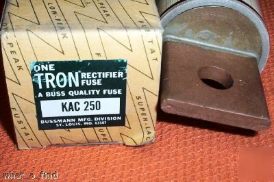 New buss tron kac 250 rectifier 250 fuse warranty 