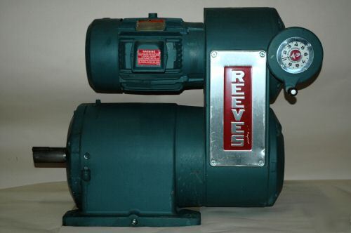 New reliance reeves moto drive motodrive variable speed 