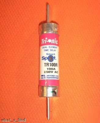 New shawmut tr-100-r tri-onic fuse TR100R smart spot