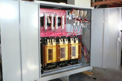 Rapid 4,160V/52 amp ac to 24V/12,000 amp dc rectifier 