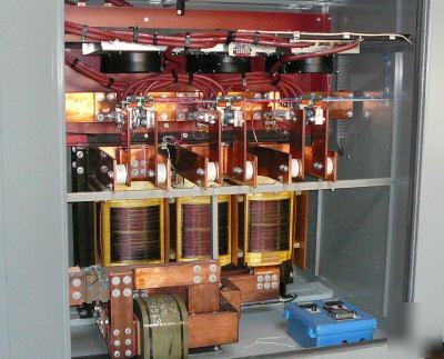 Rapid 4,160V/52 amp ac to 24V/12,000 amp dc rectifier 