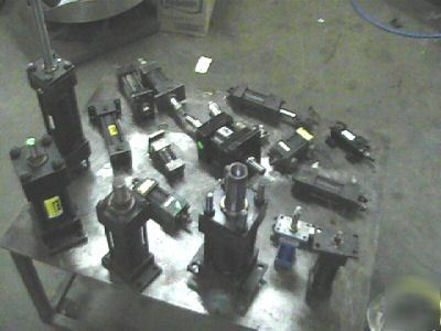  lot parker, hydra, cylinders air and hydraulic 